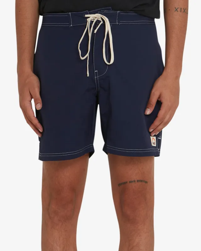 Benji Boardshort - Navy made by Deus Ex Machina