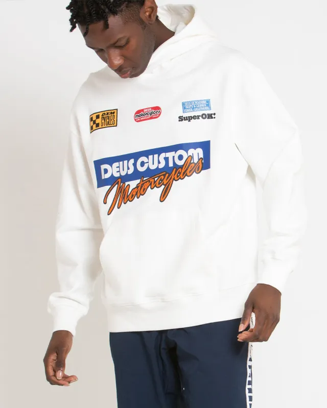 Champagne Hoodie - Vintage White made by Deus Ex Machina