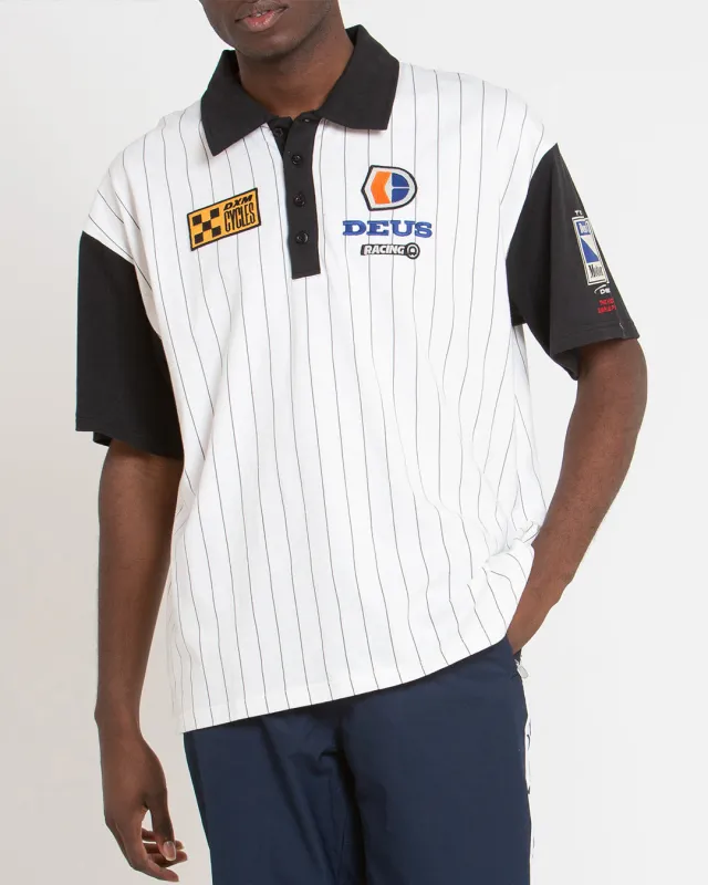 Monaco Polo - Vintage White sold by Deus Ex Machina