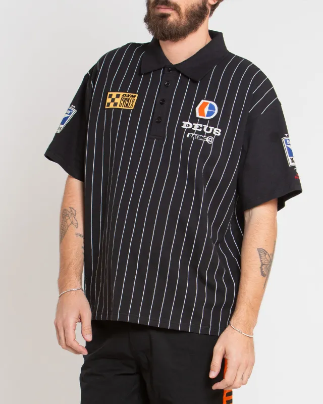 Monaco Polo - Black sold by Deus Ex Machina