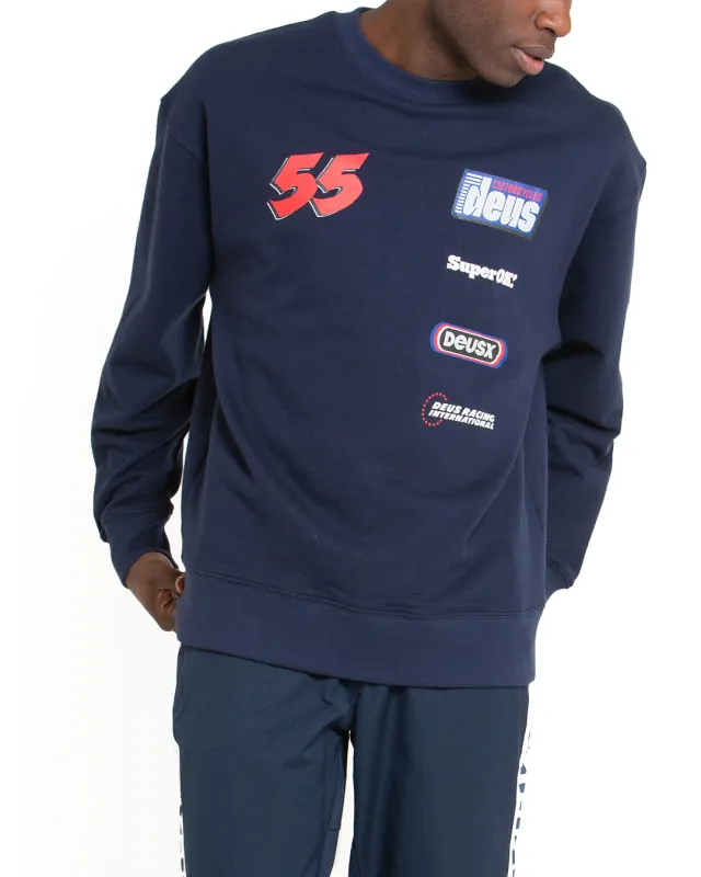 Moto Decal Crew - Estate Blue made by Deus Ex Machina