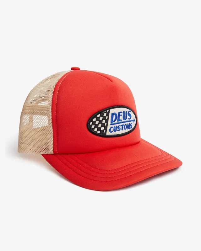 Flags Trucker - Red sold by Deus Ex Machina