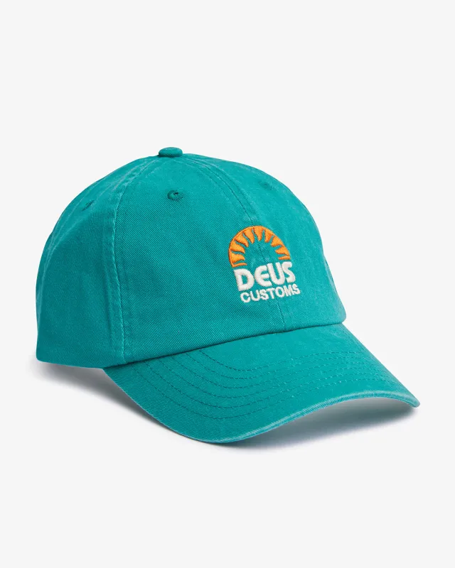Sunrise Dad Cap - Jasper Green sold by Deus Ex Machina