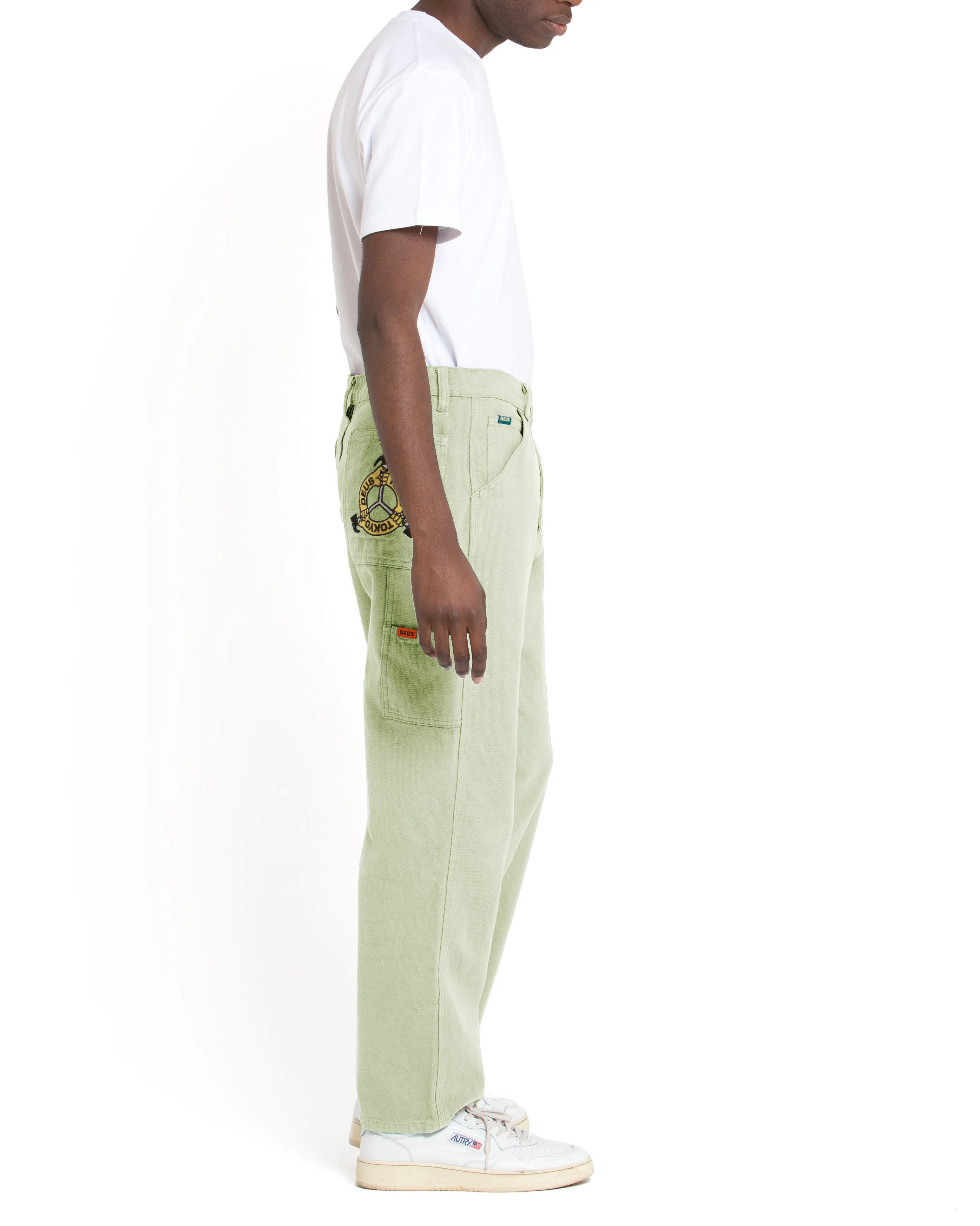 Big Fella Canvas Pant - Spearmint sold by Deus Ex Machina product image thumbnail 3