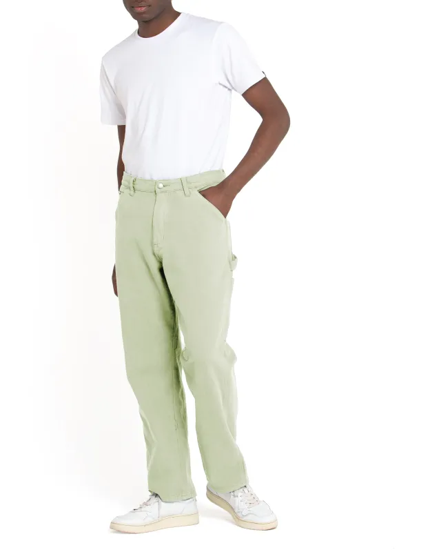 Big Fella Canvas Pant - Spearmint made by Deus Ex Machina