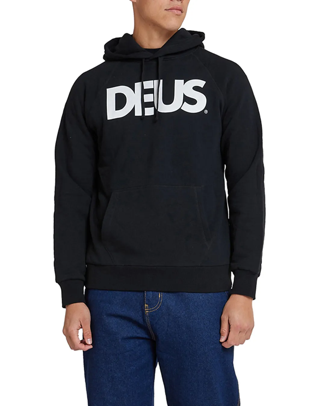 All Caps Hoodie - Black sold by Deus Ex Machina