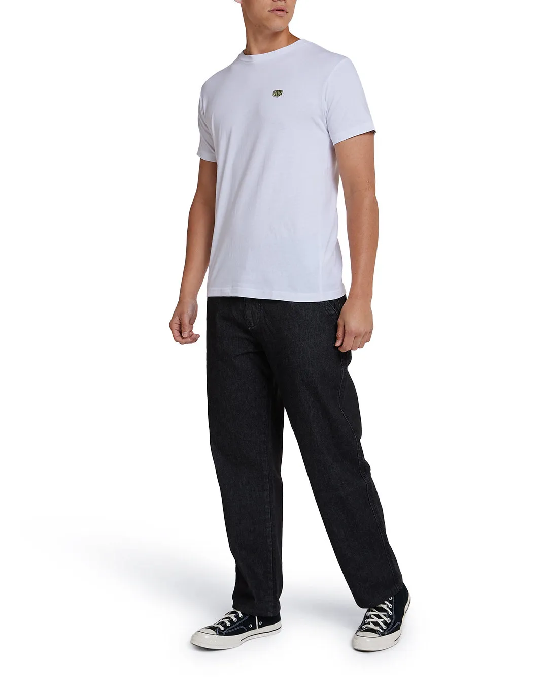 Shield Standard Tee - White sold by Deus Ex Machina product image thumbnail 3