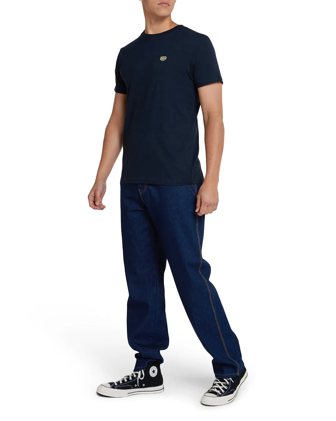 Shield Standard Tee - Navy sold by Deus Ex Machina product image thumbnail 3