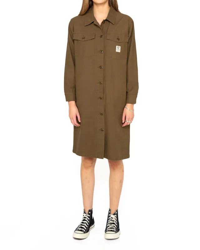 Workwear Dress - Clover sold by Deus Ex Machina