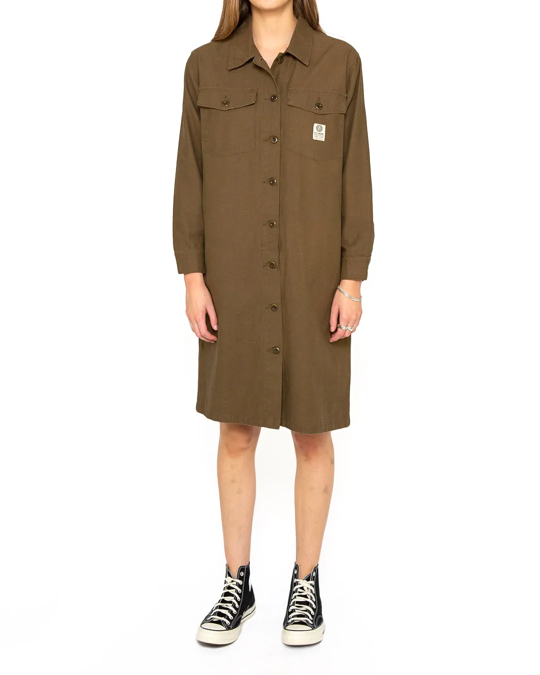 Workwear Dress - Clover sold by Deus Ex Machina