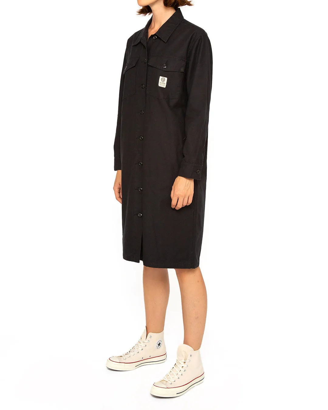 Workwear Dress (Relaxed Fit) - Black sold by Deus Ex Machina product image thumbnail 3