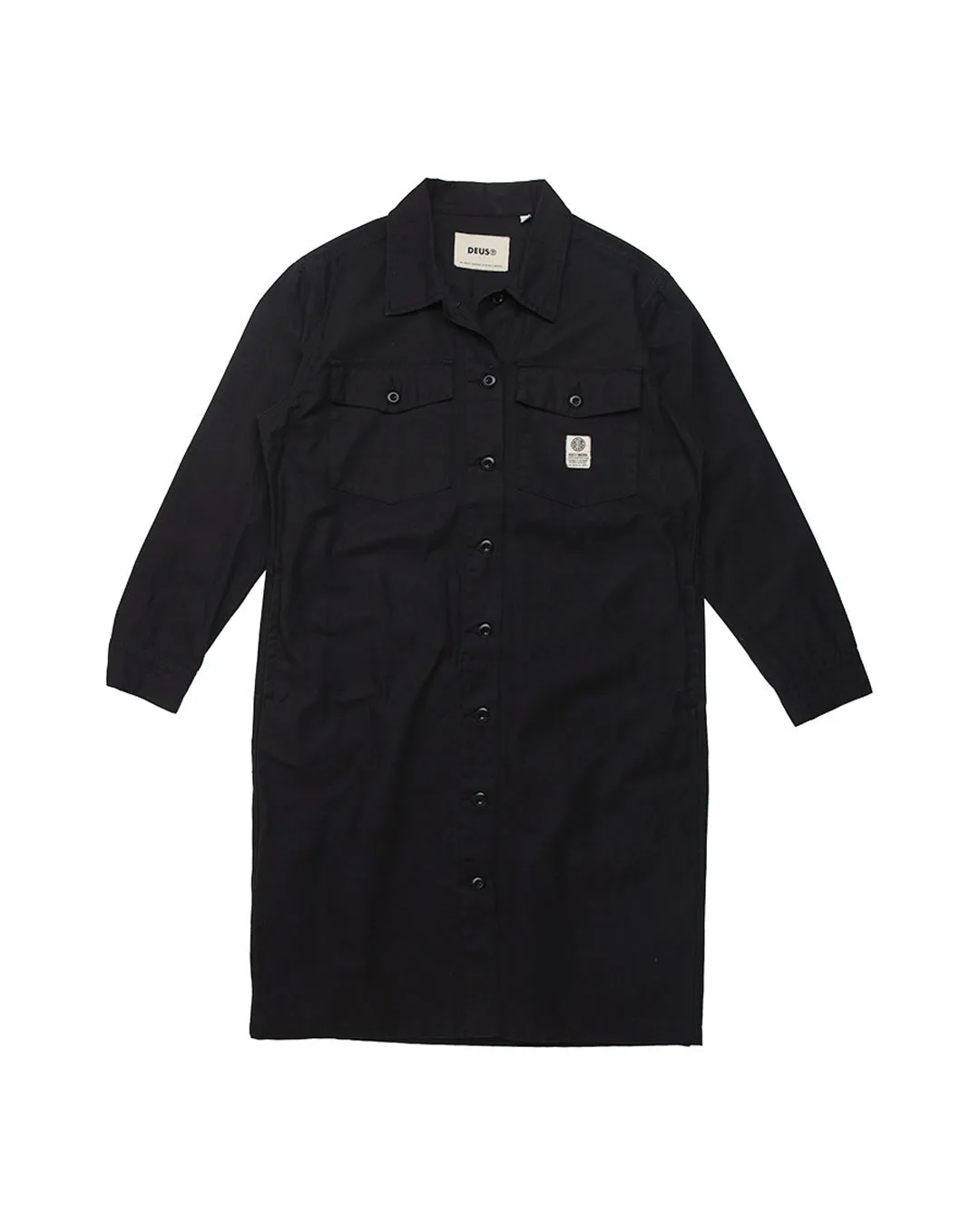 Workwear Dress (Relaxed Fit) - Black sold by Deus Ex Machina product image thumbnail 4
