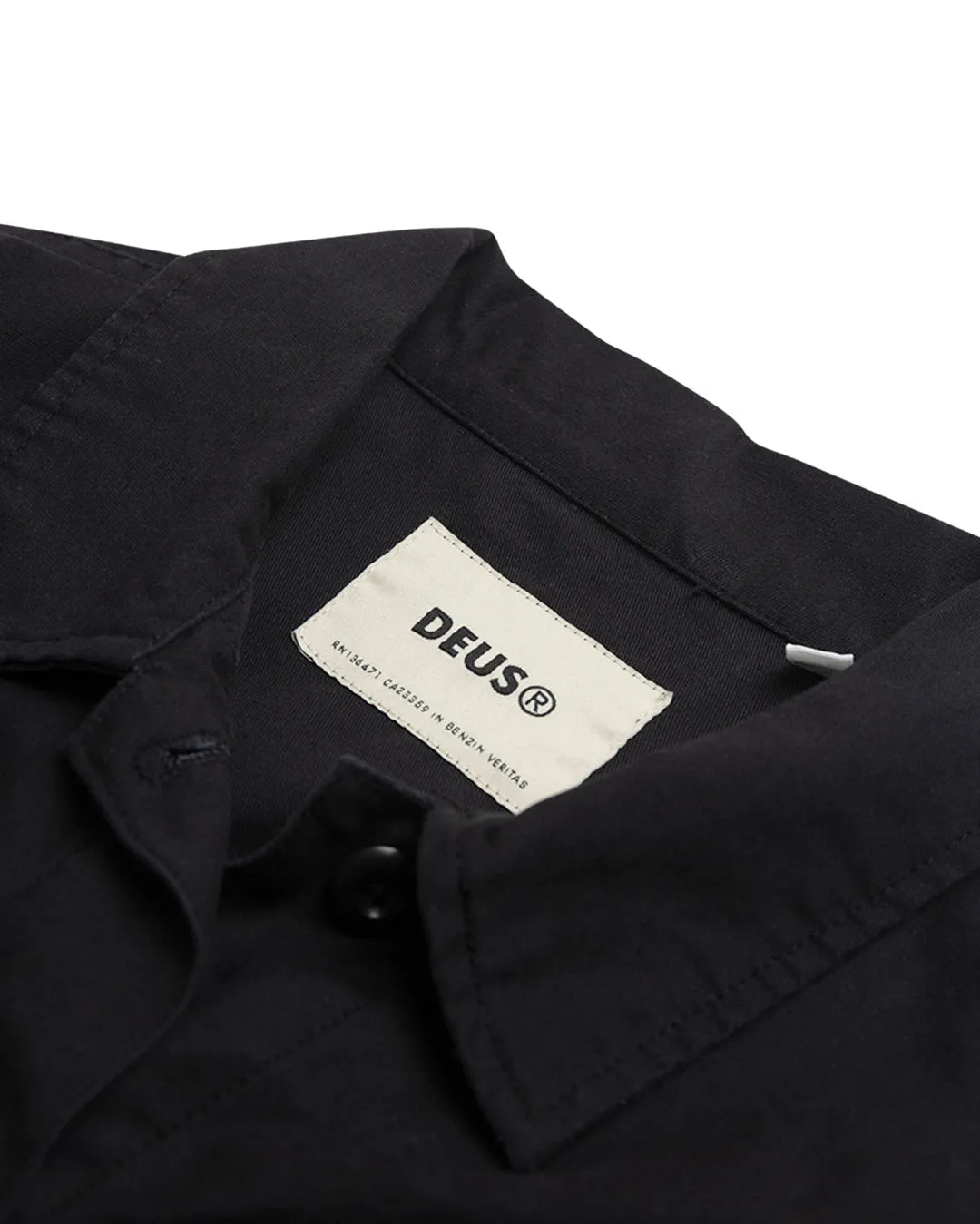 Workwear Dress (Relaxed Fit) - Black sold by Deus Ex Machina product image thumbnail 5