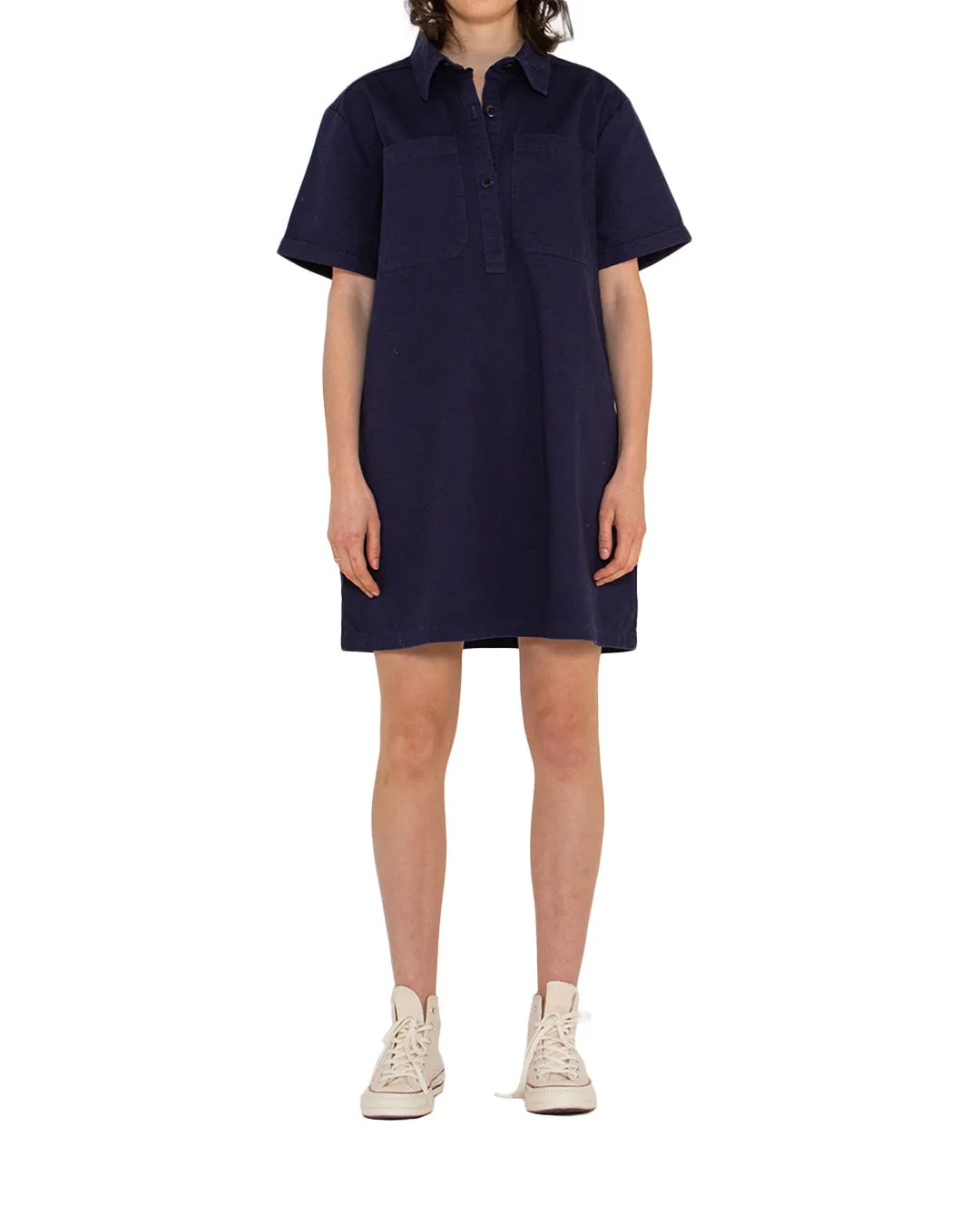 Honour Shirt Dress (Relaxed Fit) - Twilight Blue sold by Deus Ex Machina
