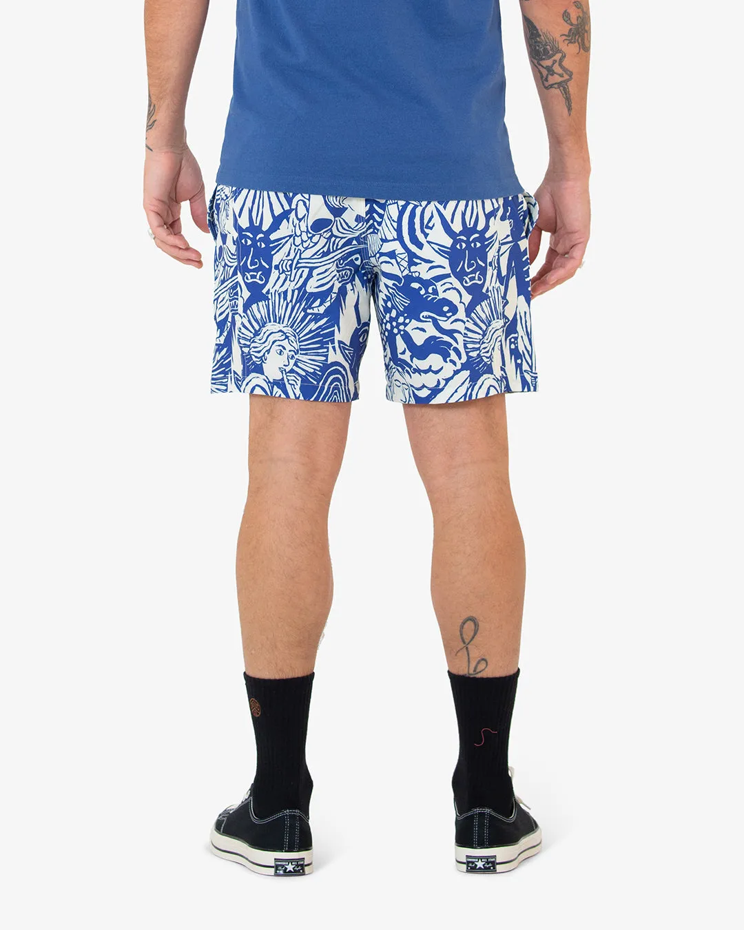 Angels & Demons Boardshort - Blue sold by Deus Ex Machina product image thumbnail 2