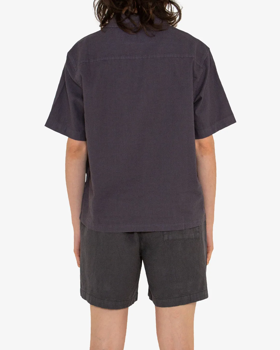 Onnie Short Sleeve Shirt - Shadow Grey sold by Deus Ex Machina product image thumbnail 2