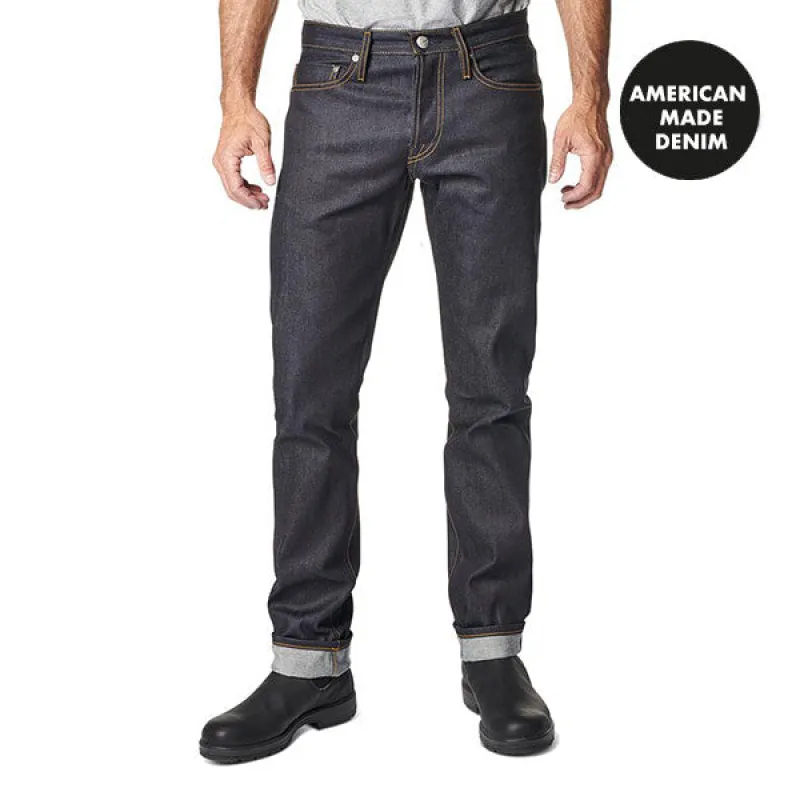 Missendon Original Slim Denim (Raw Indigo) - Raw Indigo sold by Deus Ex Machina