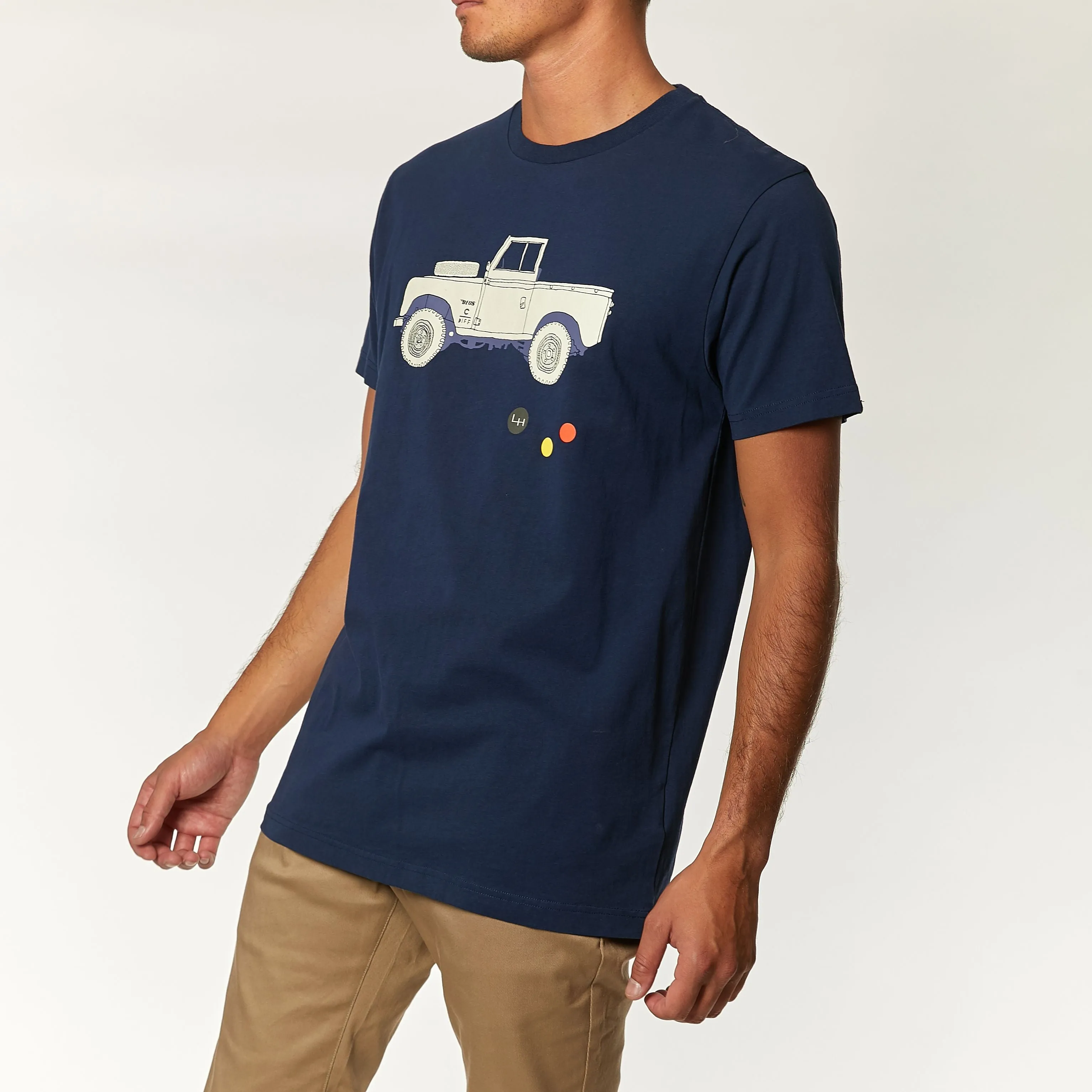 Carby Landie Tee - Navy sold by Deus Ex Machina product image thumbnail 3