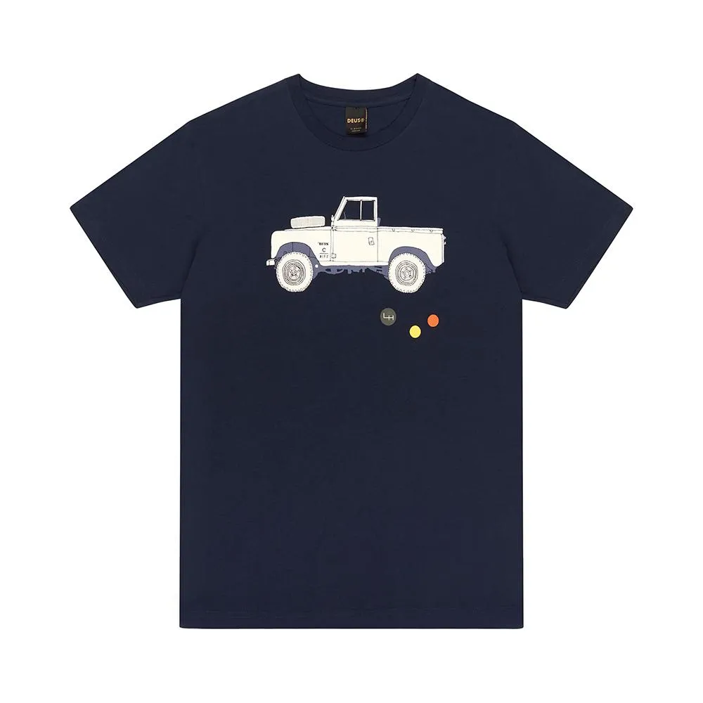Carby Landie Tee - Navy sold by Deus Ex Machina