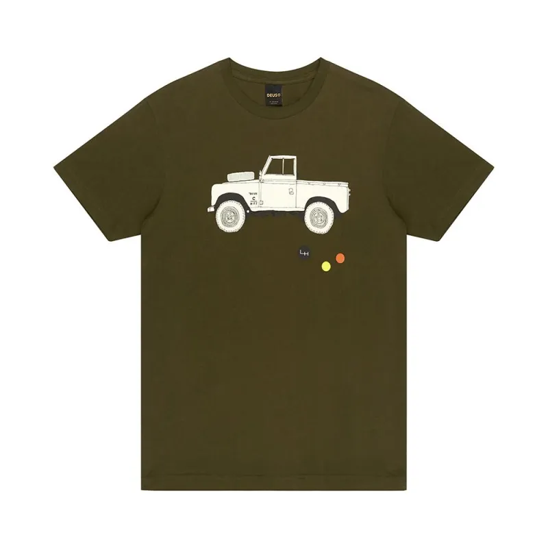Carby Landie Tee - Forest Green sold by Deus Ex Machina