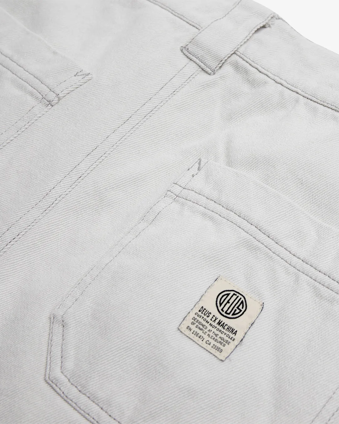 Master Pant - Bleached White sold by Deus Ex Machina product image thumbnail 5