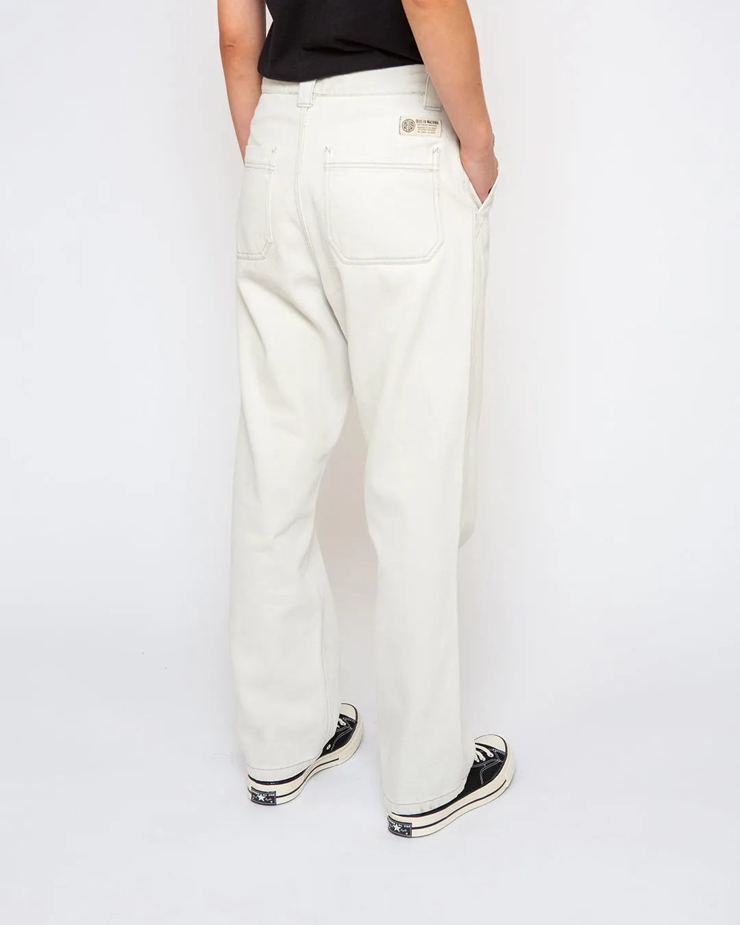 Master Pant - Bleached White sold by Deus Ex Machina product image thumbnail 2