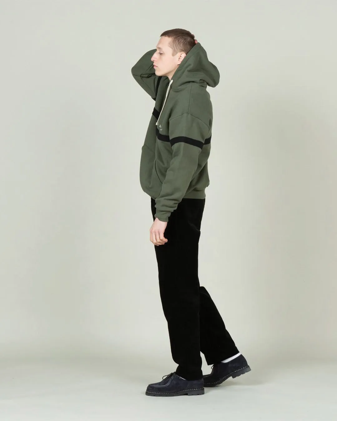 Sideline Hoodie - Olive sold by Deus Ex Machina product image thumbnail 3