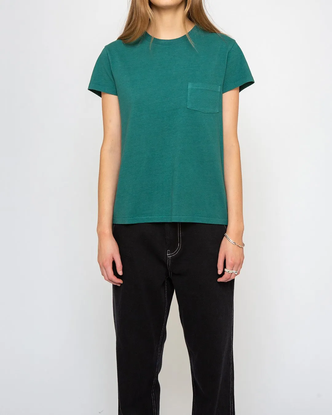 Holly Tee - Jasper Green sold by Deus Ex Machina