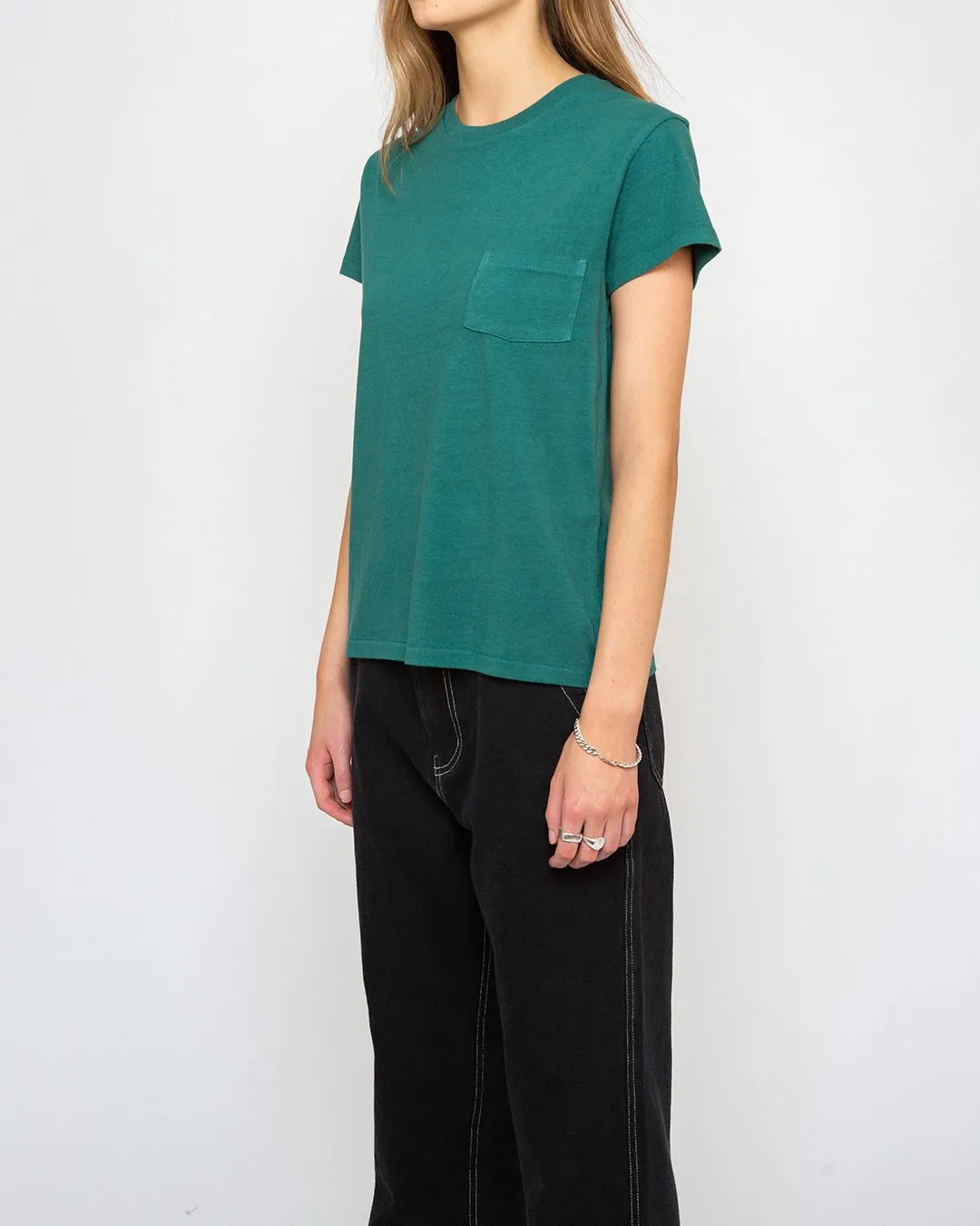 Holly Tee - Jasper Green sold by Deus Ex Machina product image thumbnail 3