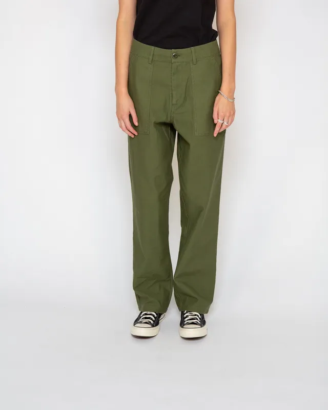 Mona Fatigue Pant - Clover sold by Deus Ex Machina