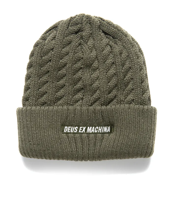 Joe Cable Beanie - Bark sold by Deus Ex Machina