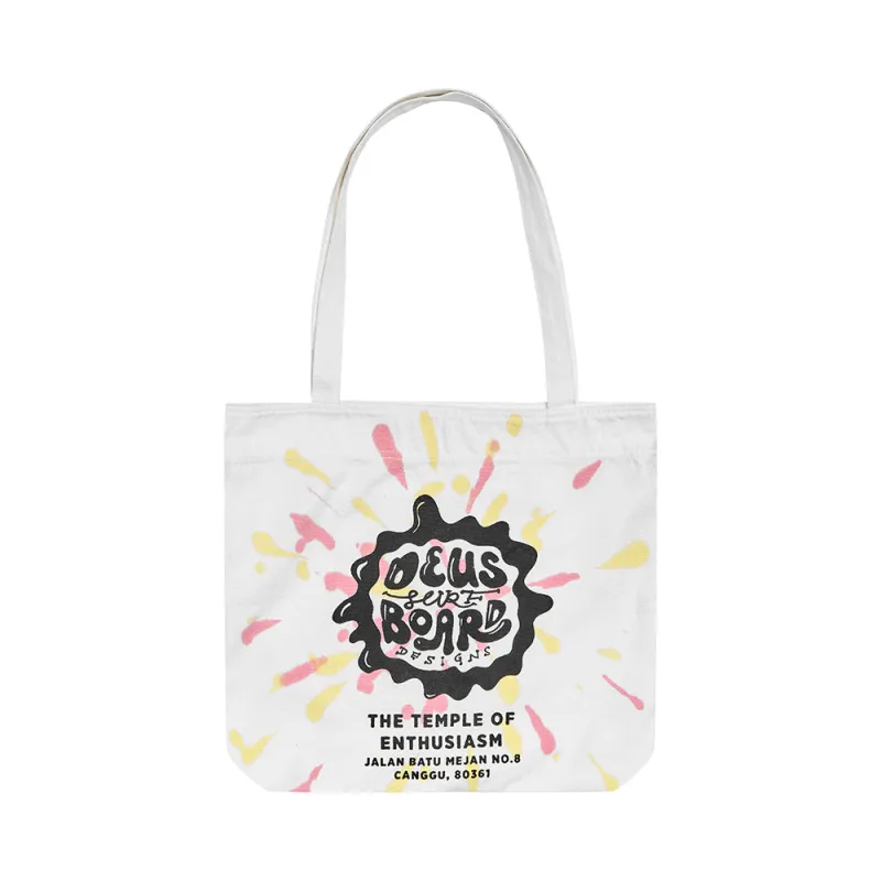 Brant Tie Dye Tote - White Combo sold by Deus Ex Machina