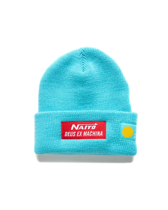 Naito Beanie - River Blue sold by Deus Ex Machina