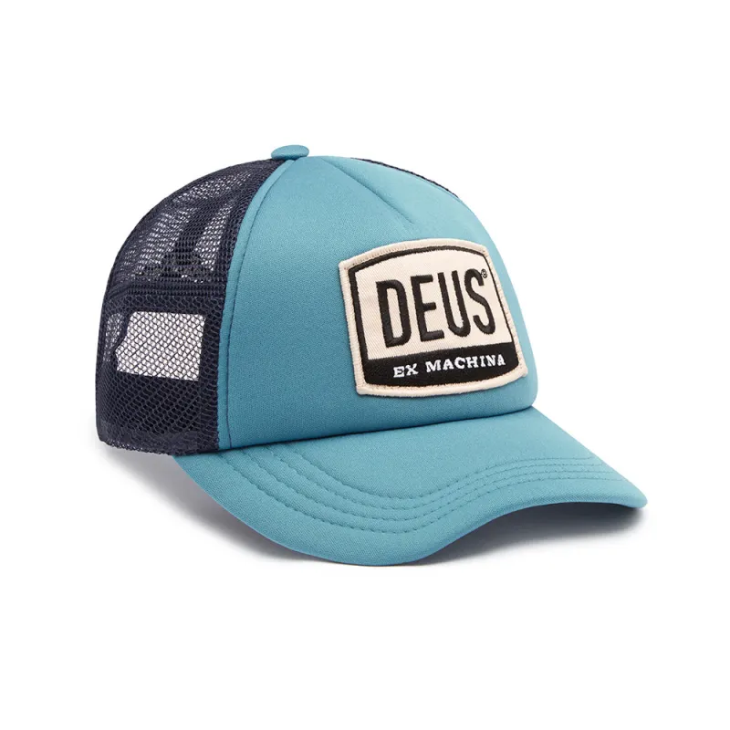 Moretown Trucker Hat - Dark Blue made by Deus Ex Machina