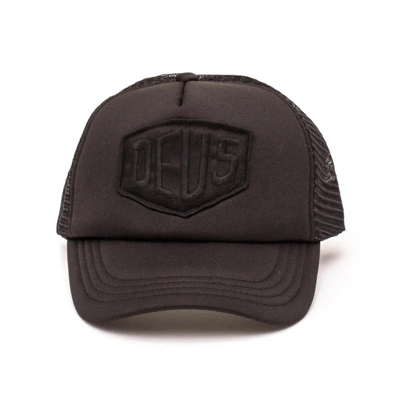 Baylands Trucker Hat - Black made by Deus Ex Machina