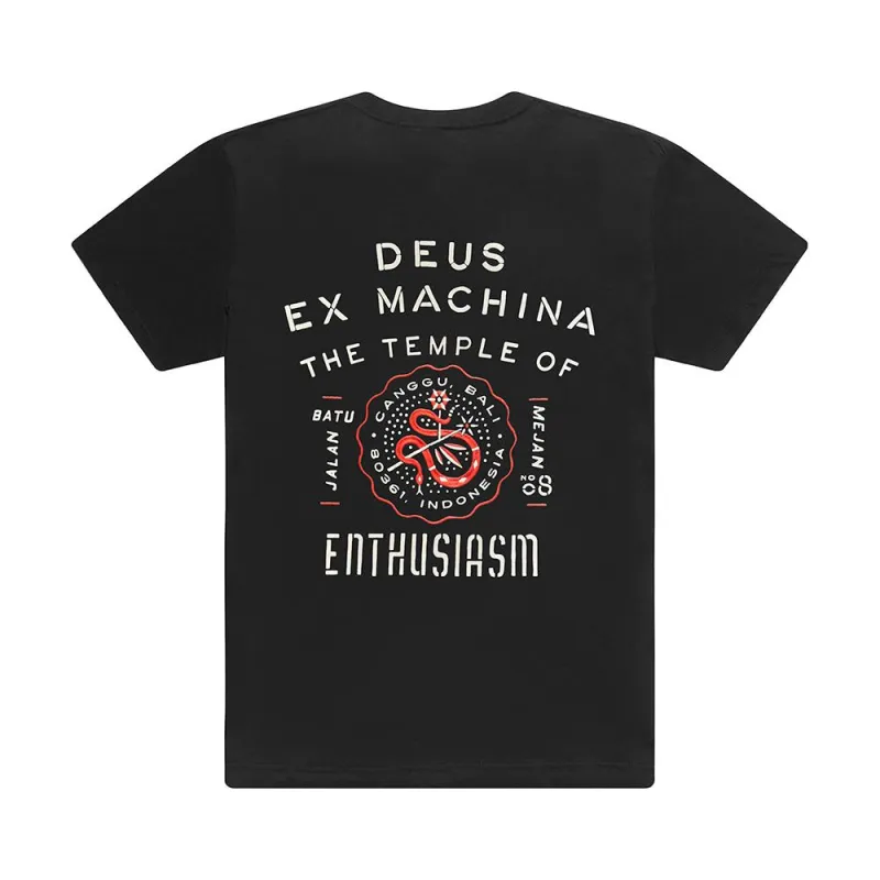 Canggu Address Tee - Black sold by Deus Ex Machina