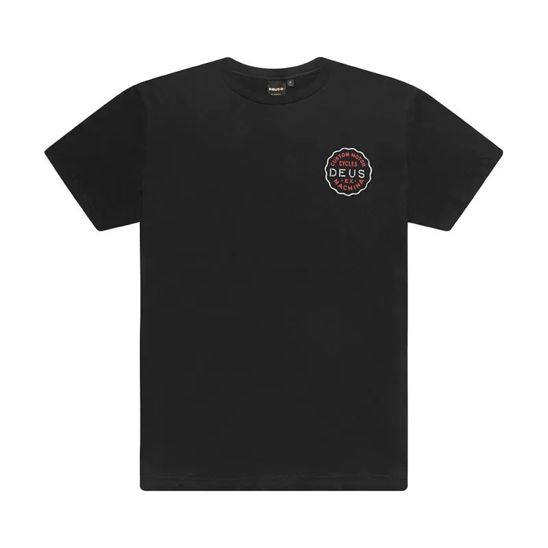Tokyo Address Tee - Black sold by Deus Ex Machina