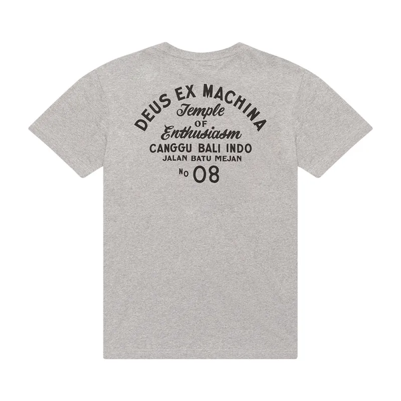 Canggu Address Tee - Athletic Grey sold by Deus Ex Machina