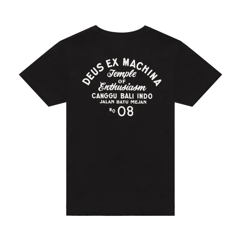 Canggu Address Tee - Black made by Deus Ex Machina
