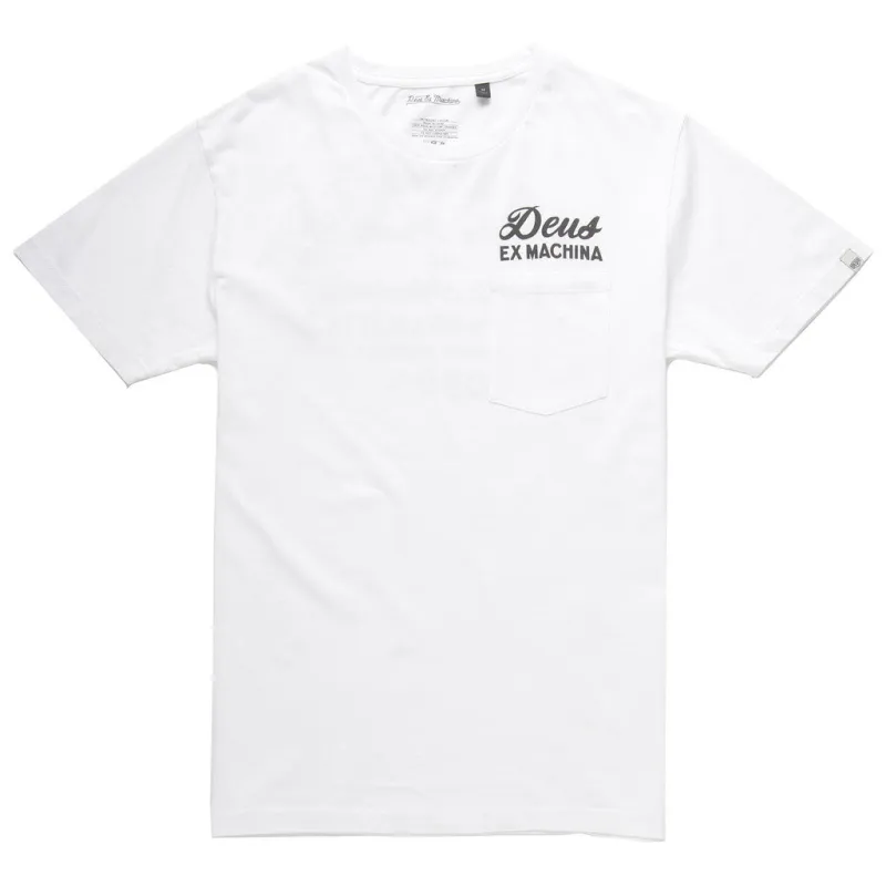 Canggu Address Tee - White made by Deus Ex Machina