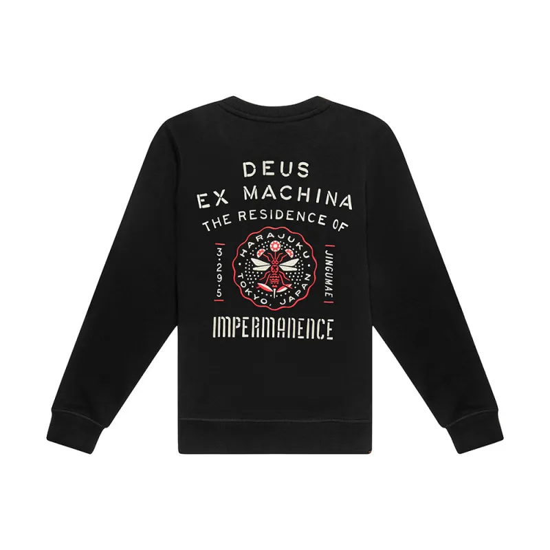 Tokyo Address Crew - Black sold by Deus Ex Machina