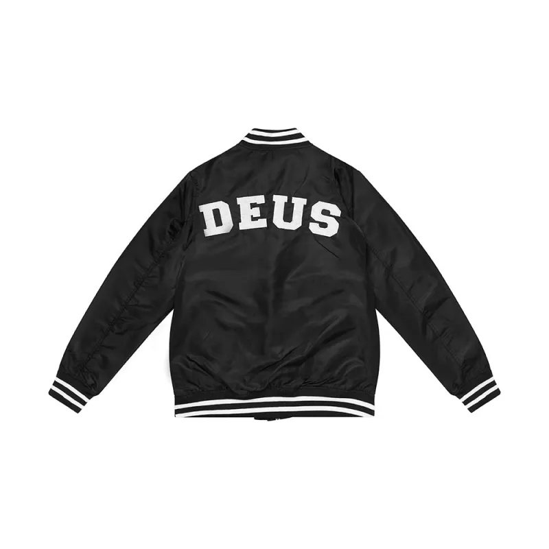 Chuck Bomber Jacket - Black made by Deus Ex Machina