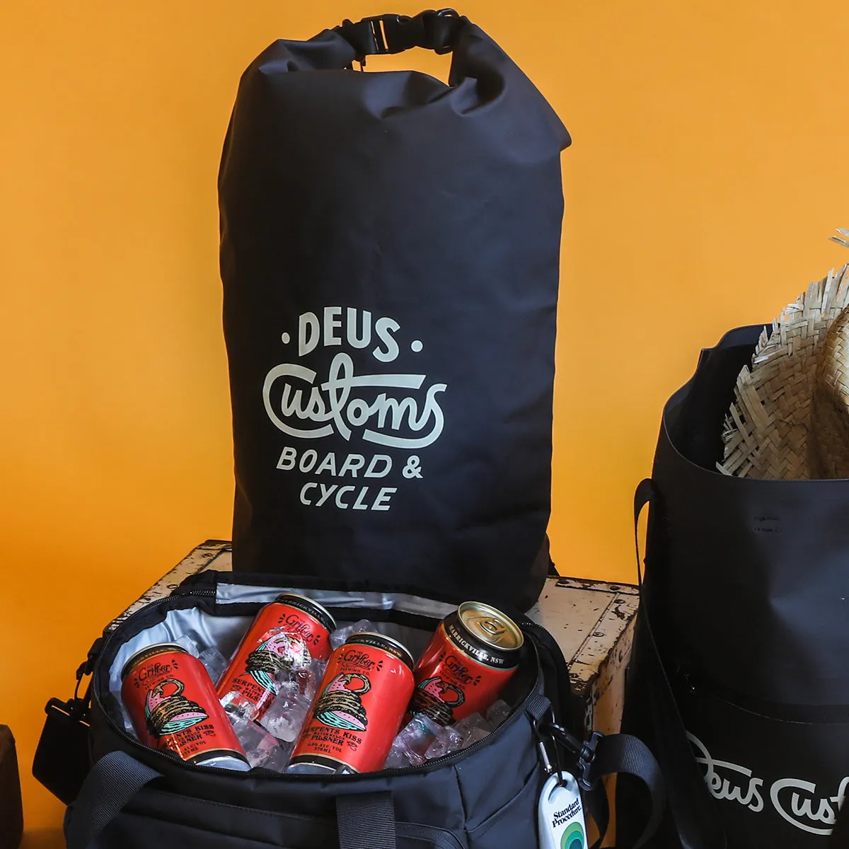 Dry Stash Bag - Black sold by Deus Ex Machina product image thumbnail 2