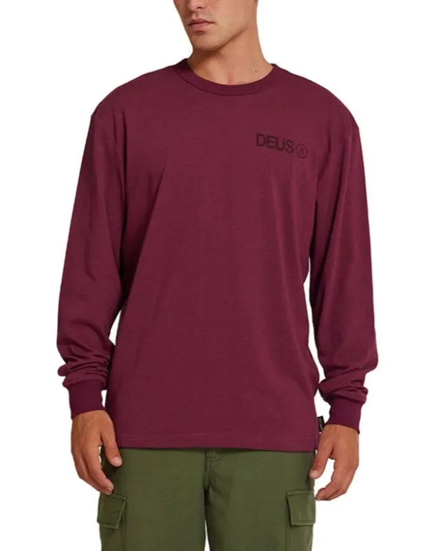 Beams Ls Cordura Tee - Rhodo made by Deus Ex Machina