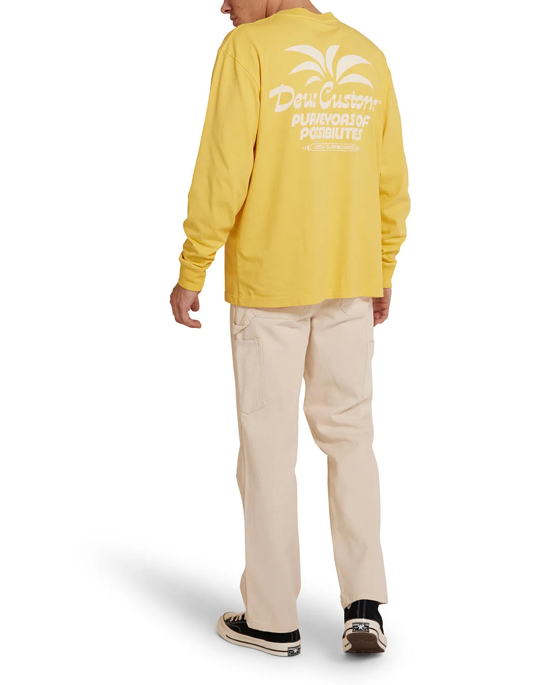 Last Resort Ls Tee - Mimosa Gold sold by Deus Ex Machina product image thumbnail 5