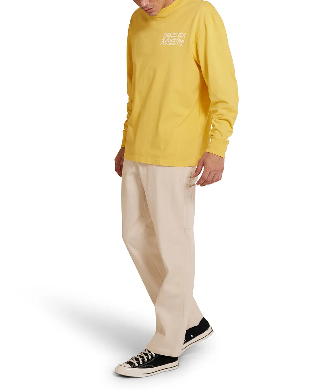 Last Resort Ls Tee - Mimosa Gold sold by Deus Ex Machina product image thumbnail 4