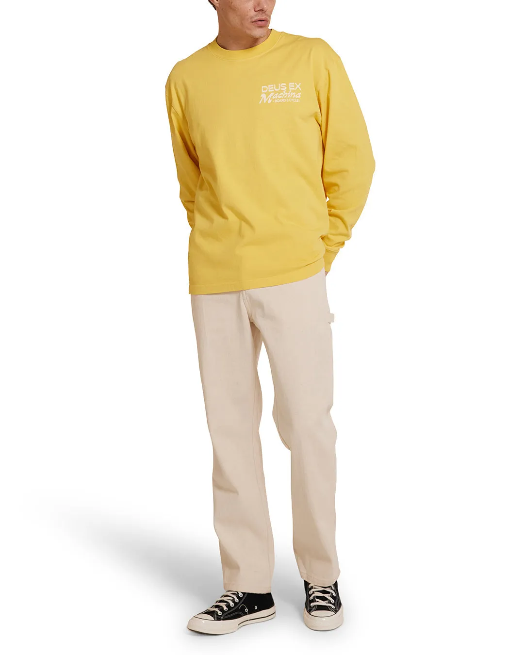 Last Resort Ls Tee - Mimosa Gold sold by Deus Ex Machina product image thumbnail 3