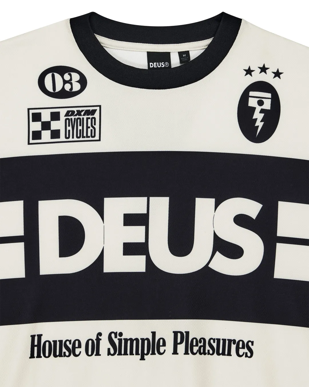 Off Road MX Jersey - Dirty White sold by Deus Ex Machina product image thumbnail 4