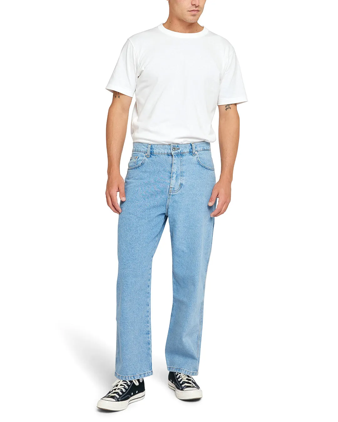 Omaha Relaxed Jean - Light Stone sold by Deus Ex Machina product image thumbnail 4