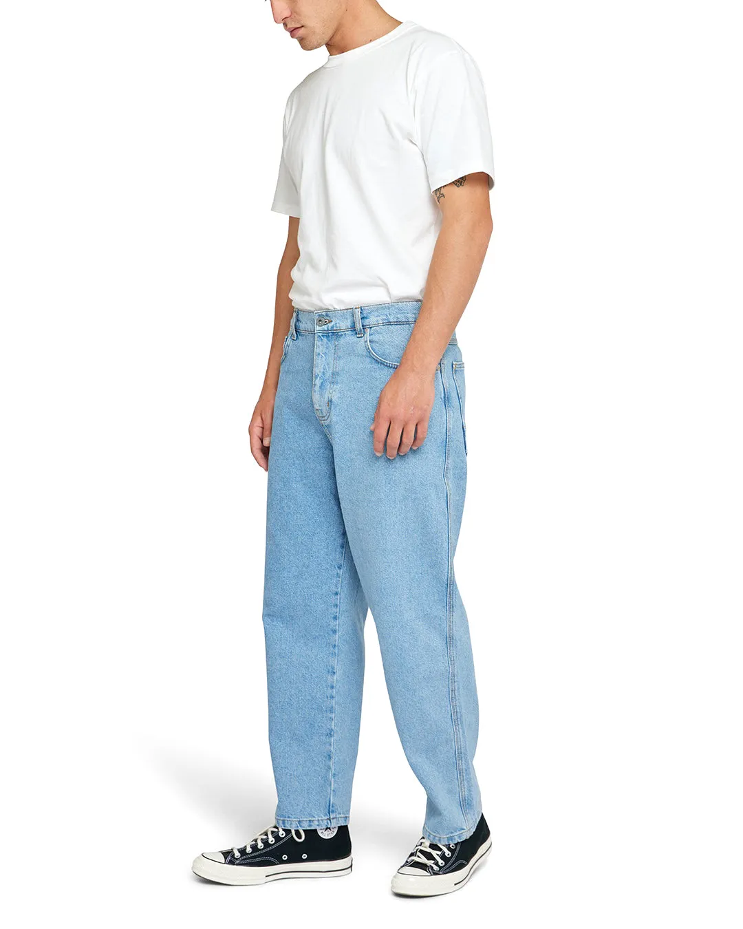 Omaha Relaxed Jean - Light Stone sold by Deus Ex Machina product image thumbnail 3